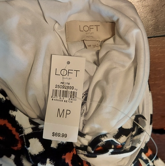 NWT LOFT Print Dress - Picture 3 of 3